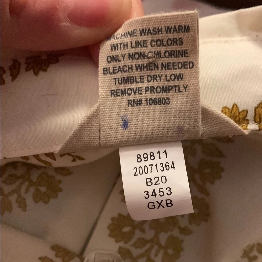 Duluth Trading Co. Women’s Floral Button-Up Shirt size XXL - Picture 3 of 9